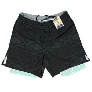 Chubbies The Quests Ultimate Training Shorts Sz Medium 7” Inseam Lined Aztec NWT